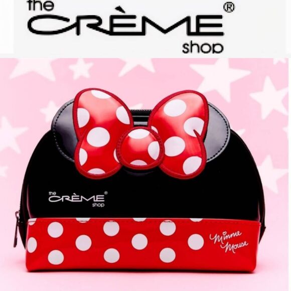 The Crème Shop Minnie Mouse Cosmetic Pouch - Picture 1 of 5